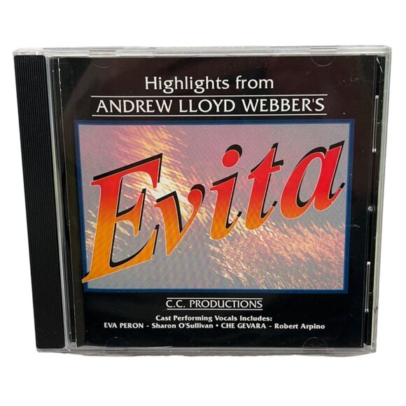 Highlights From Evita CD Andrew Lloyd Webbers Sharon O'Sullivan 11 Tracks - Picture 6 of 6